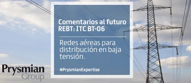 PRYSMIAN presenta una guía sobre el nuevo reglamento ITC BT-06