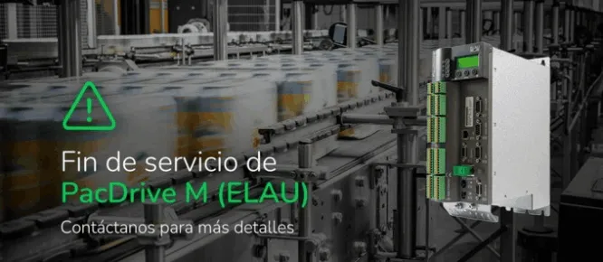 SCHNEIDER Electric anuncia el fin de servicio de PacDrive M (ELAU)
