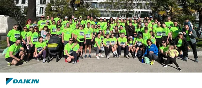 DAIKIN muestra su apoyo en la 11ª Carrera Madrid en Marcha Contra el Cáncer