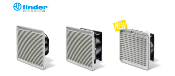 FINDER presenta su nueva gama de ventiladores y filtros de salida para exterior