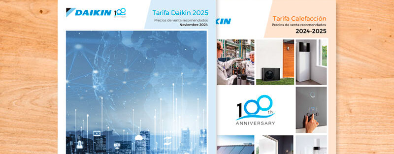 DAIKIN lanza sus nuevas tarifas de precios para 2025 con innovaciones en calefacción y climatización