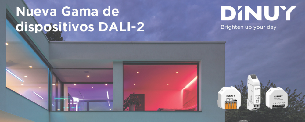DINUY Amplía su Catálogo con su Nueva Gama DALI-2