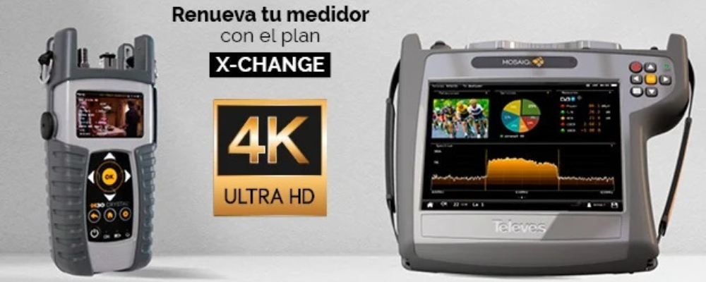TELEVÉS Anuncia el Plan X-Change con Descuentos para Instaladores