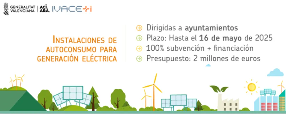 IVACE+I lanza ayudas a ayuntamientos valencianos