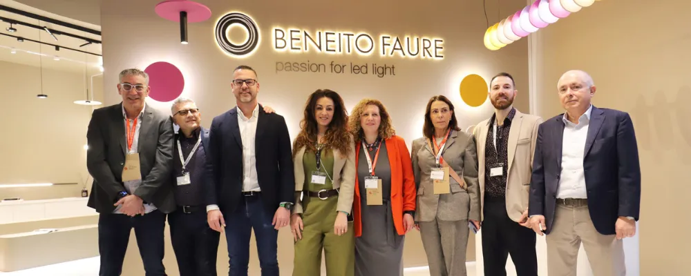 BENEITO FAURE brilla en Euroluce 2025