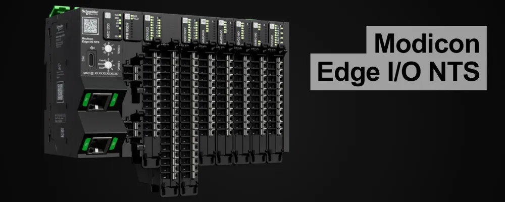 SCHNEIDER ELECTRIC estrena el nuevo Modicon Edge I/O NTS