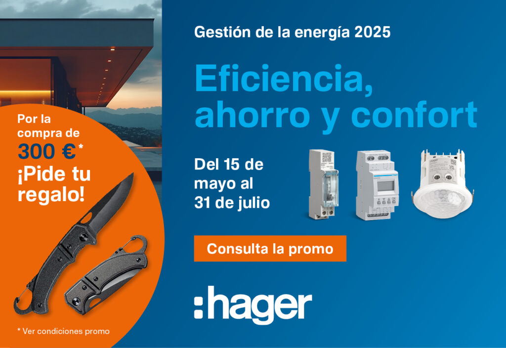 Hager relanza su campaña de Gestión de la Energía con soluciones innovadoras para 2025