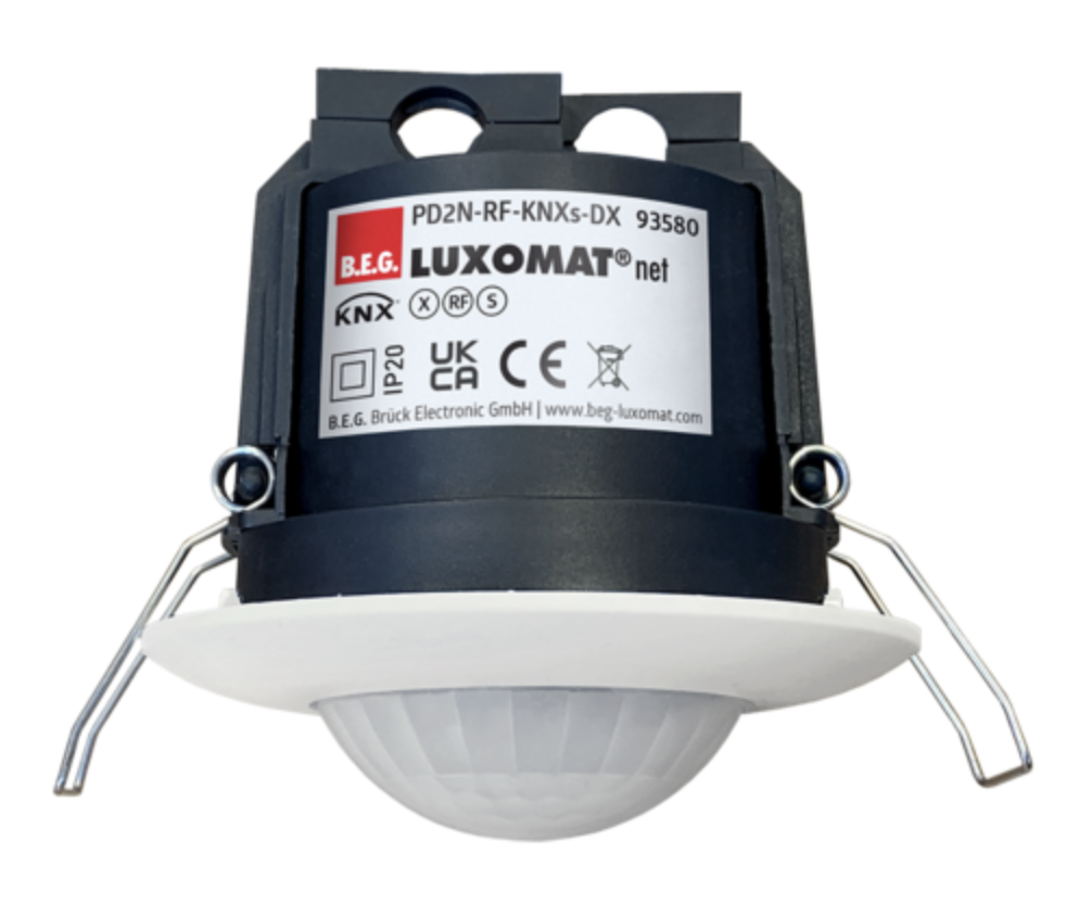 Los detectores KNX RF de B.E.G como solución para la automatización de edificios 