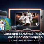 HISENSE celebra el Black Friday con un sorteo de un viaje para ver al Real Madrid en Lisboa