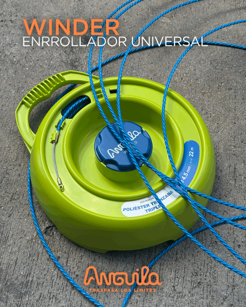 Winder de ANGUILA, mucho más que un enrollador