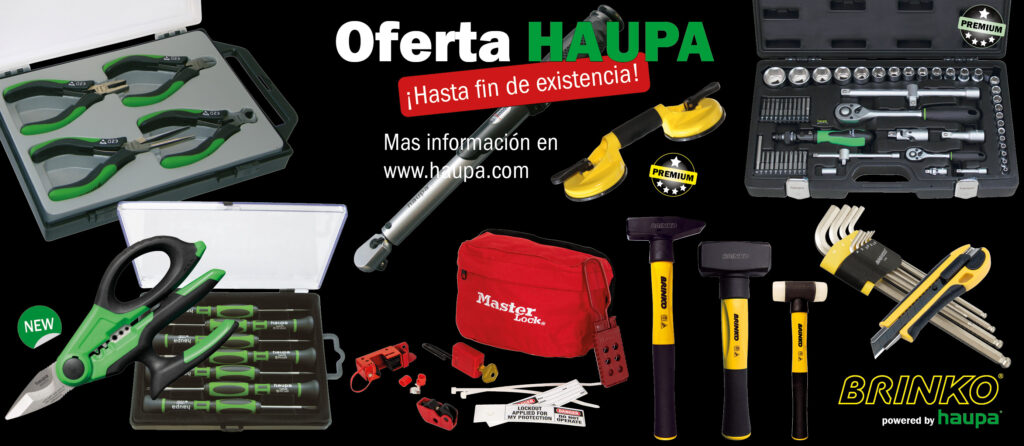 Nueva promoción de noviembre de HAUPA y BRINKO