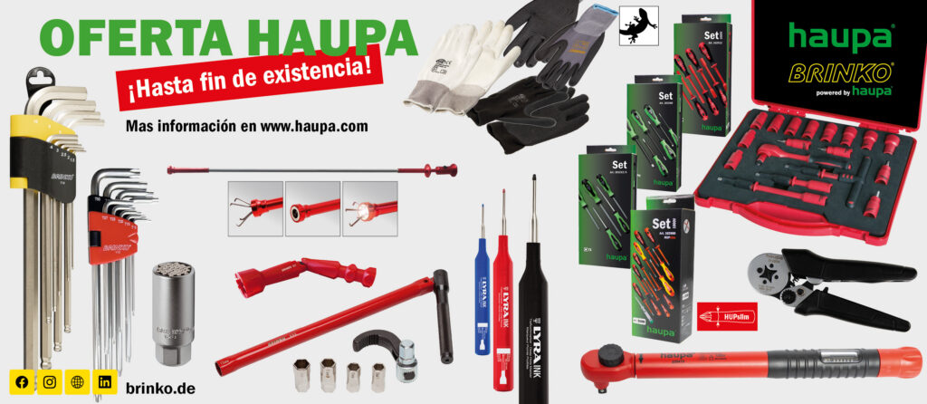 La promoción nacional de marzo de HAUPA y BRINKO