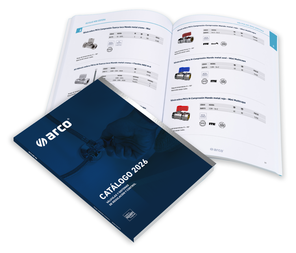 VÁLVULAS ARCO presenta su Catálogo 2026