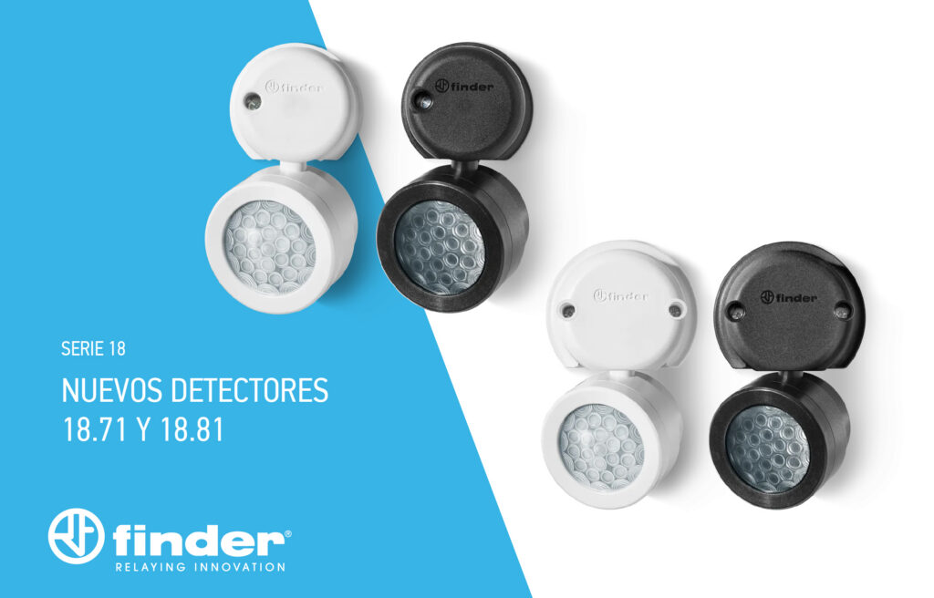 FINDER presenta los nuevos detectores 18.71 y 18.81 de la Serie 18