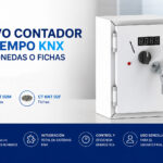 DINUY lanza sus nuevos Contadores de Tiempo KNX por monedas o fichas para instalaciones inteligentes y seguras