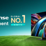 HISENSE lidera el mercado mundial de televisores de 100 pulgadas o más